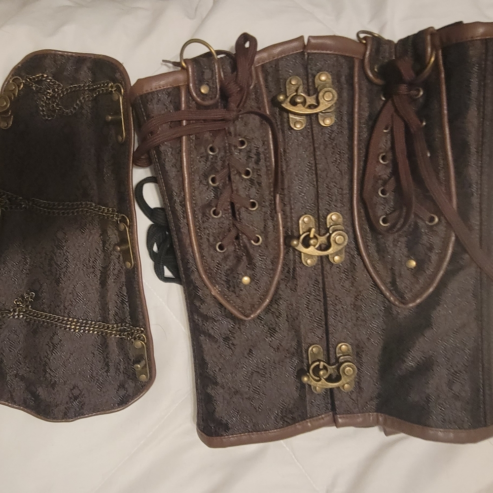 Steam Punk Steel Bone Corset